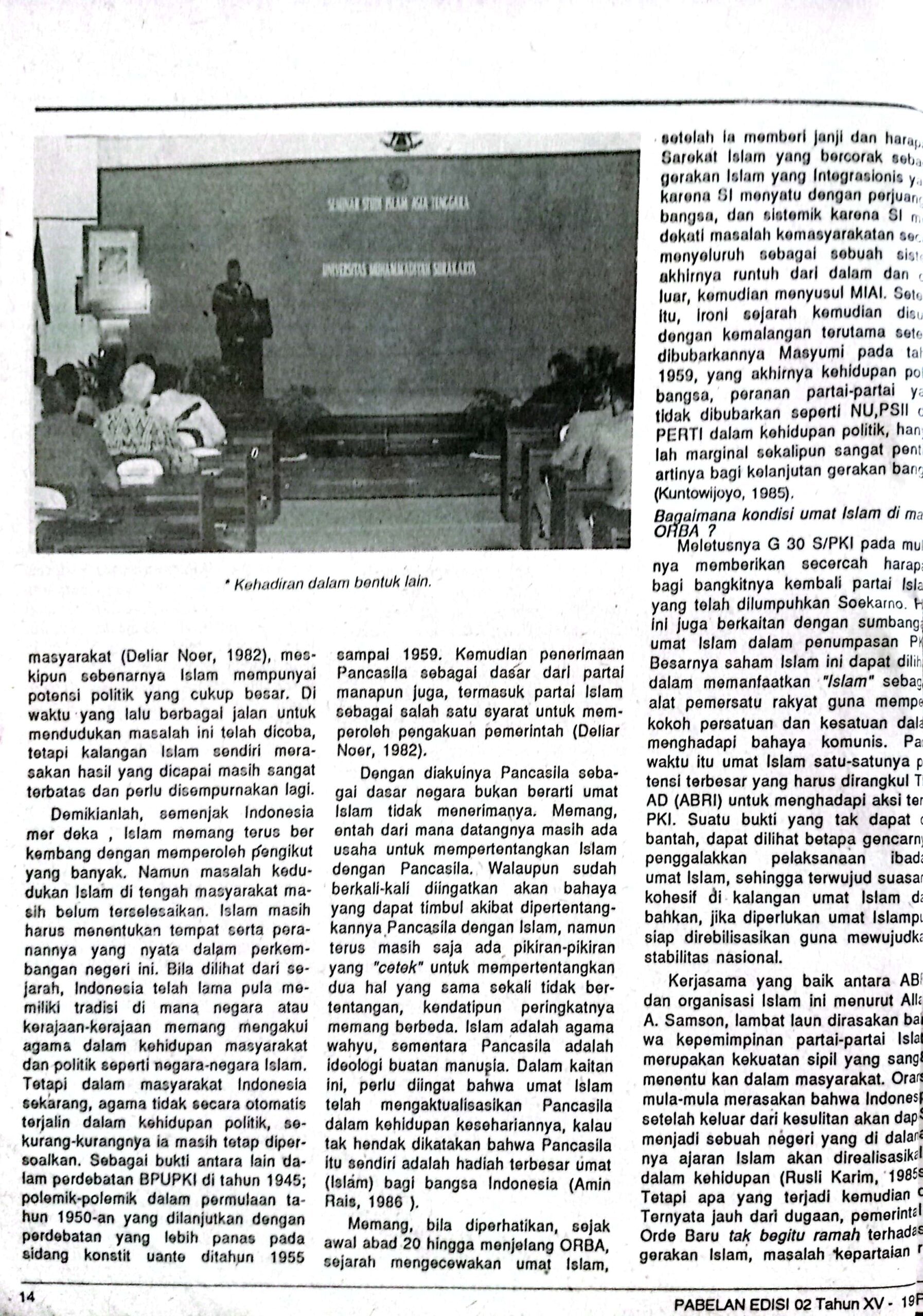 Halaman 14 Edisi 2 Tahun 1991