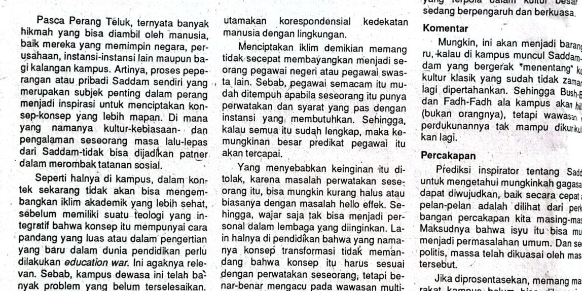 Halaman 2 Edisi 2 Tahun 1991